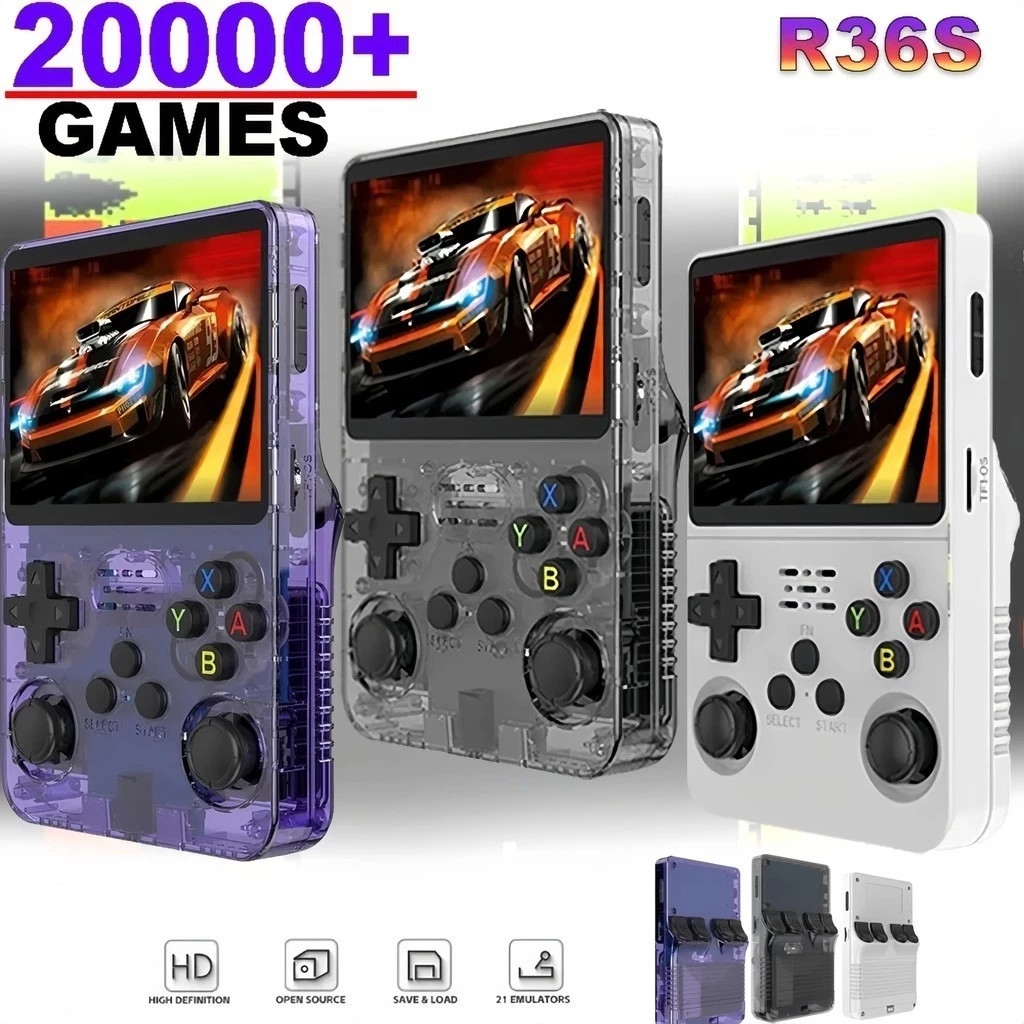 Retro Gaming Xbox One - Mini R36S Retro Handheld Video Game