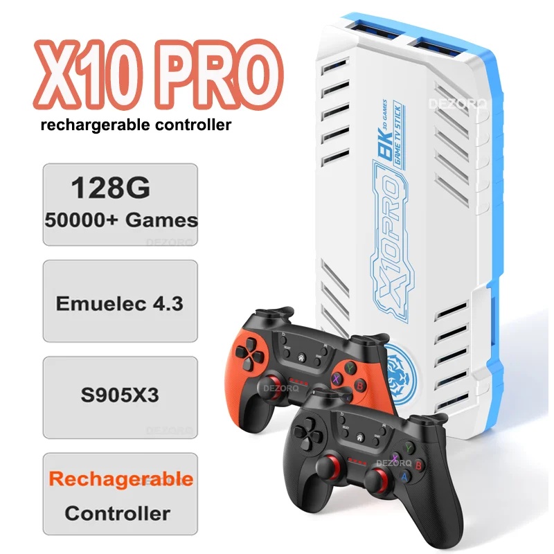 Retro Gaming Stick - 4K X10 Pro Game Stick HD