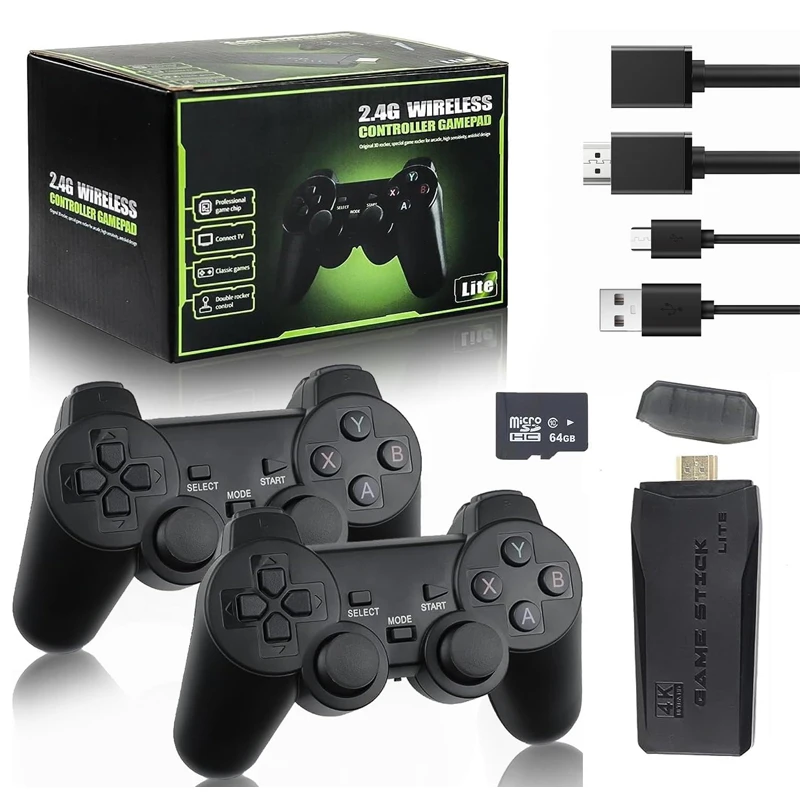 Retro Gaming Hdmi Stick - M8 Retro Gaming Stick with 9