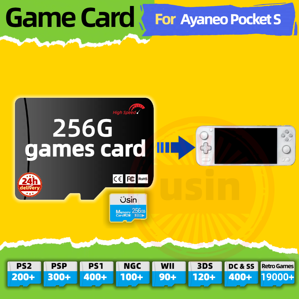Retro Gaming Ps2 - Game Card For Ayaneo Pocket S