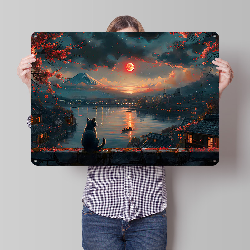 Cat Watching Sunset Over Japan - Retro Gaming Japan 评论和价格