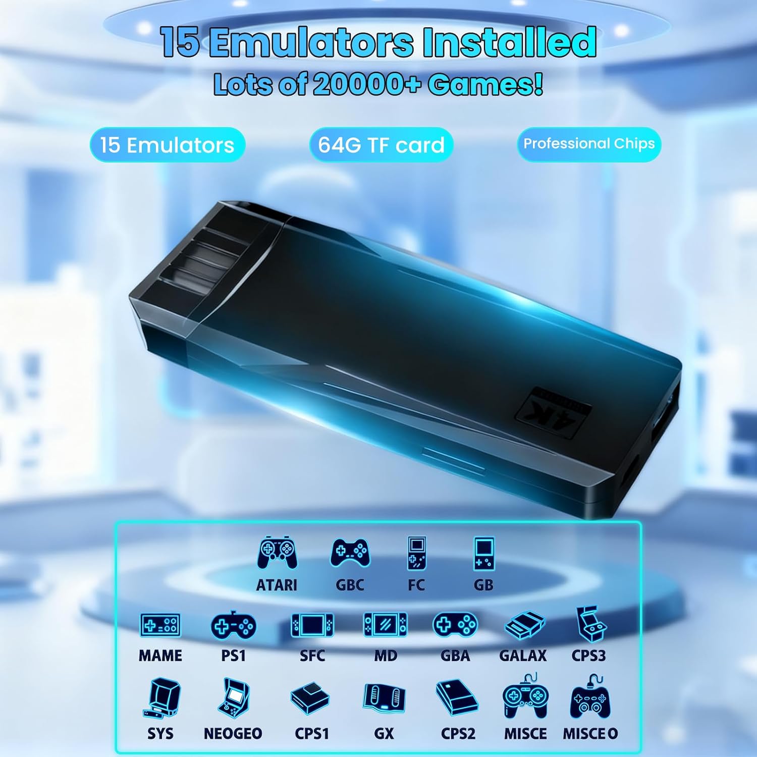 M8 Game Console 20000+ Games E - Retro Gaming Hdmi Stick 评论和价格