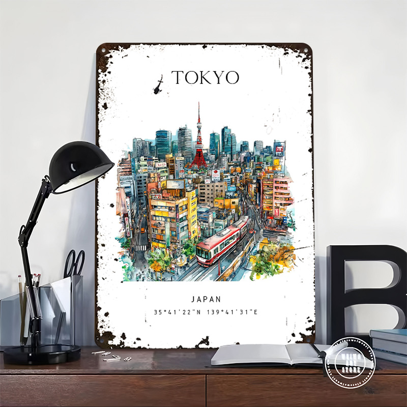 Tokyo Japan Travel Printed Pos - Retro Gaming Japan 评论和价格