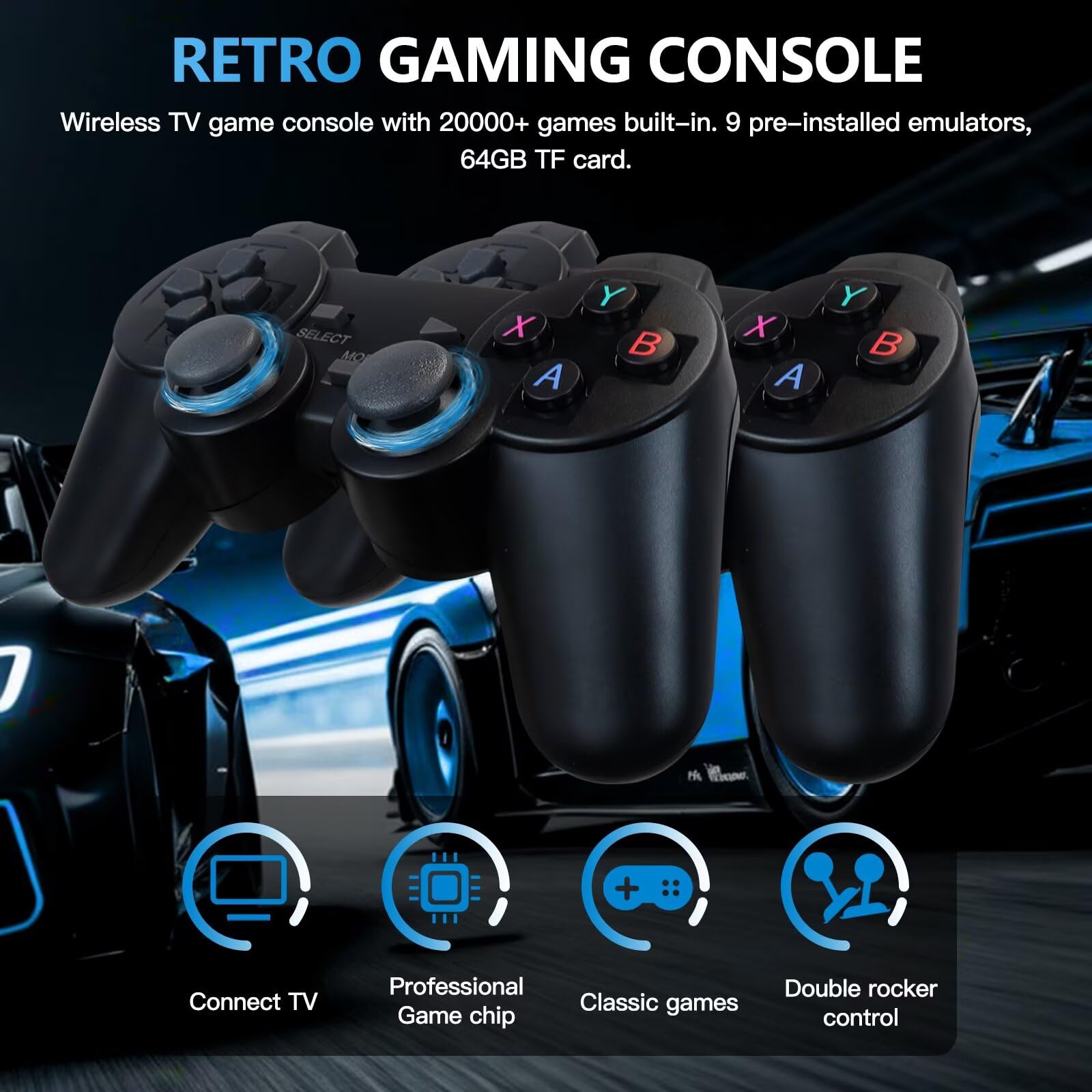Retro Video Game Console 4K Ga - Retro Gaming Stick 评论和价格