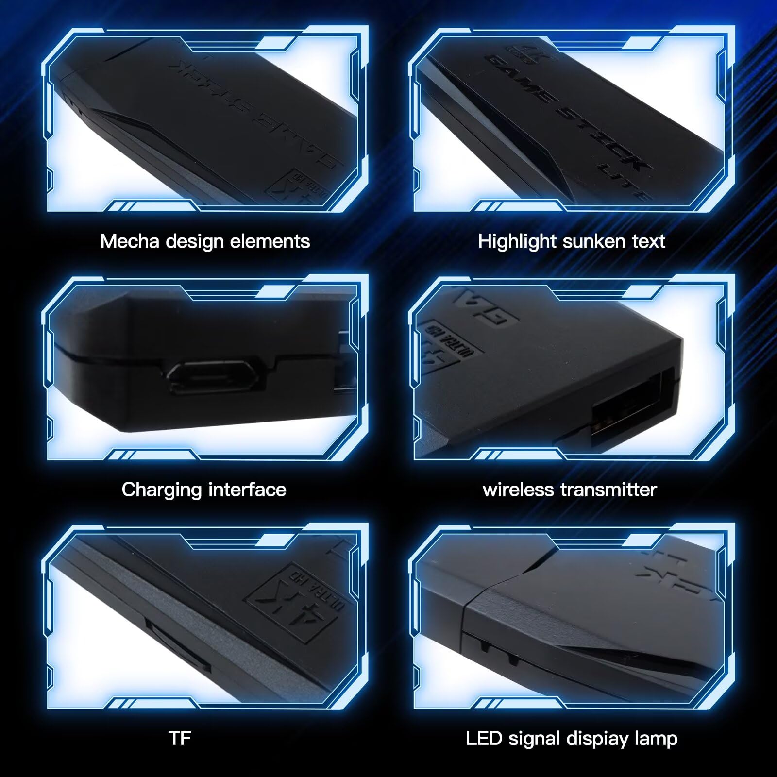 Retro Video Game Console 4K Ga - Retro Gaming Stick 评论和价格