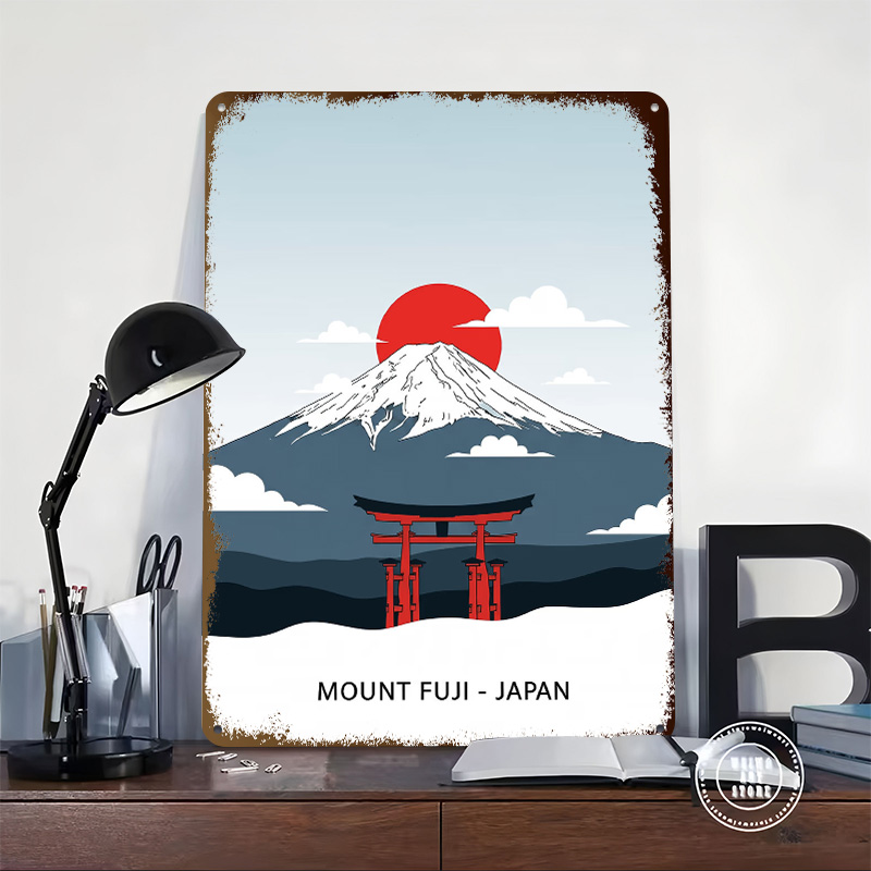 Mount Fuji Japan Travel Printe - Retro Gaming Japan 评论和价格