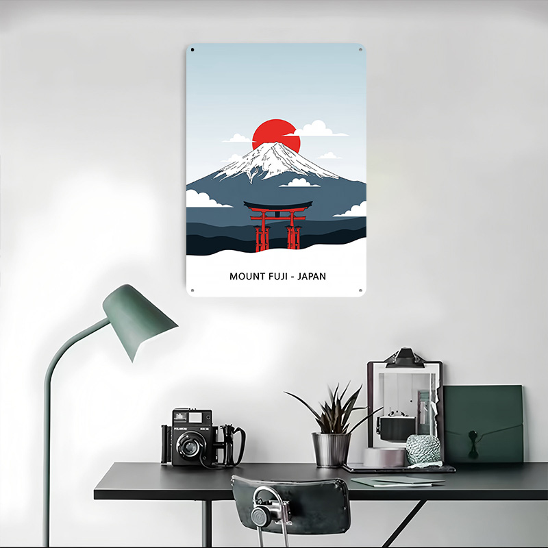 Mount Fuji Japan Travel Printe - Retro Gaming Japan 评论和价格