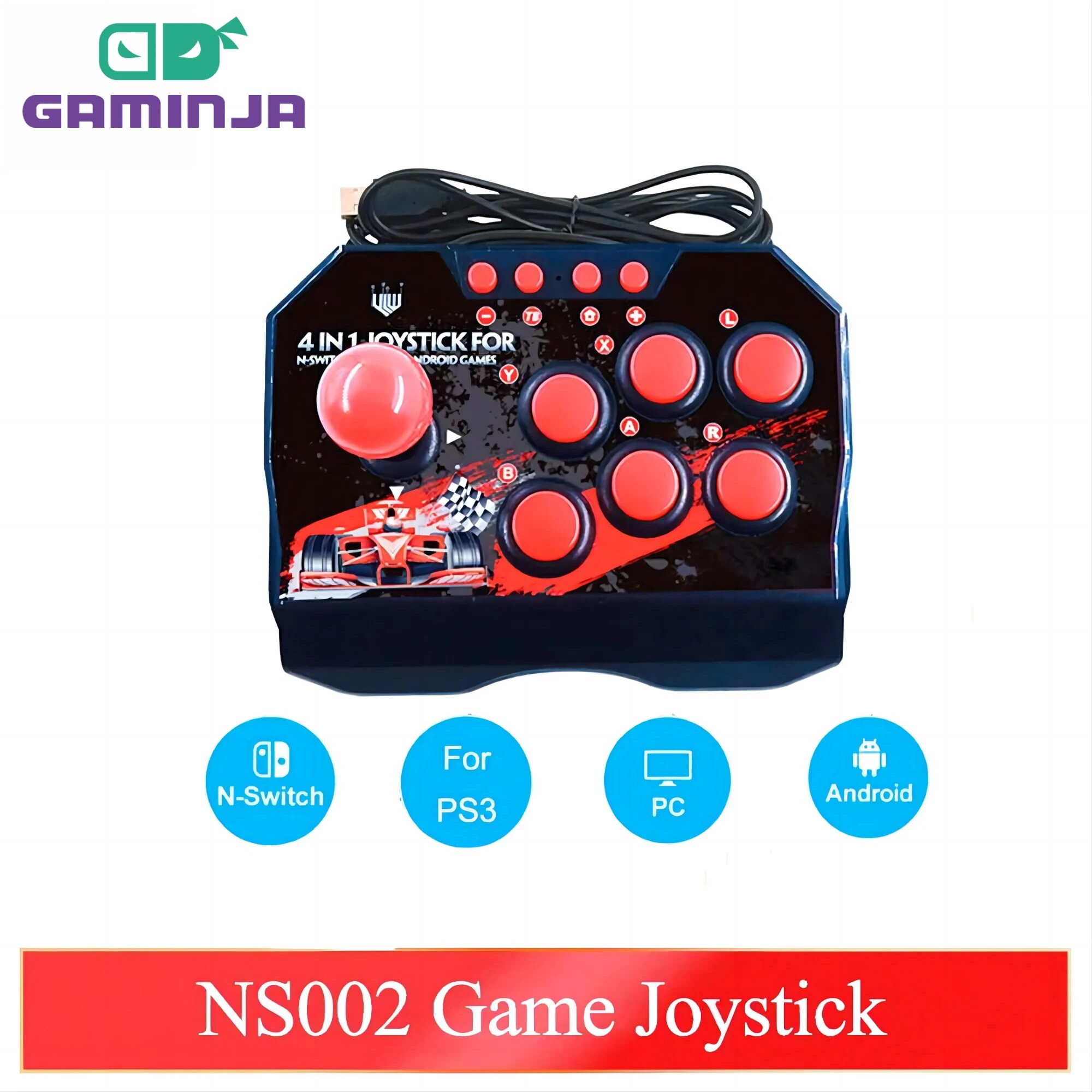 GAMINJA NS002 4 In 1 Retro Arc - Retro Gaming Raspberry Pi 4 评论和价格