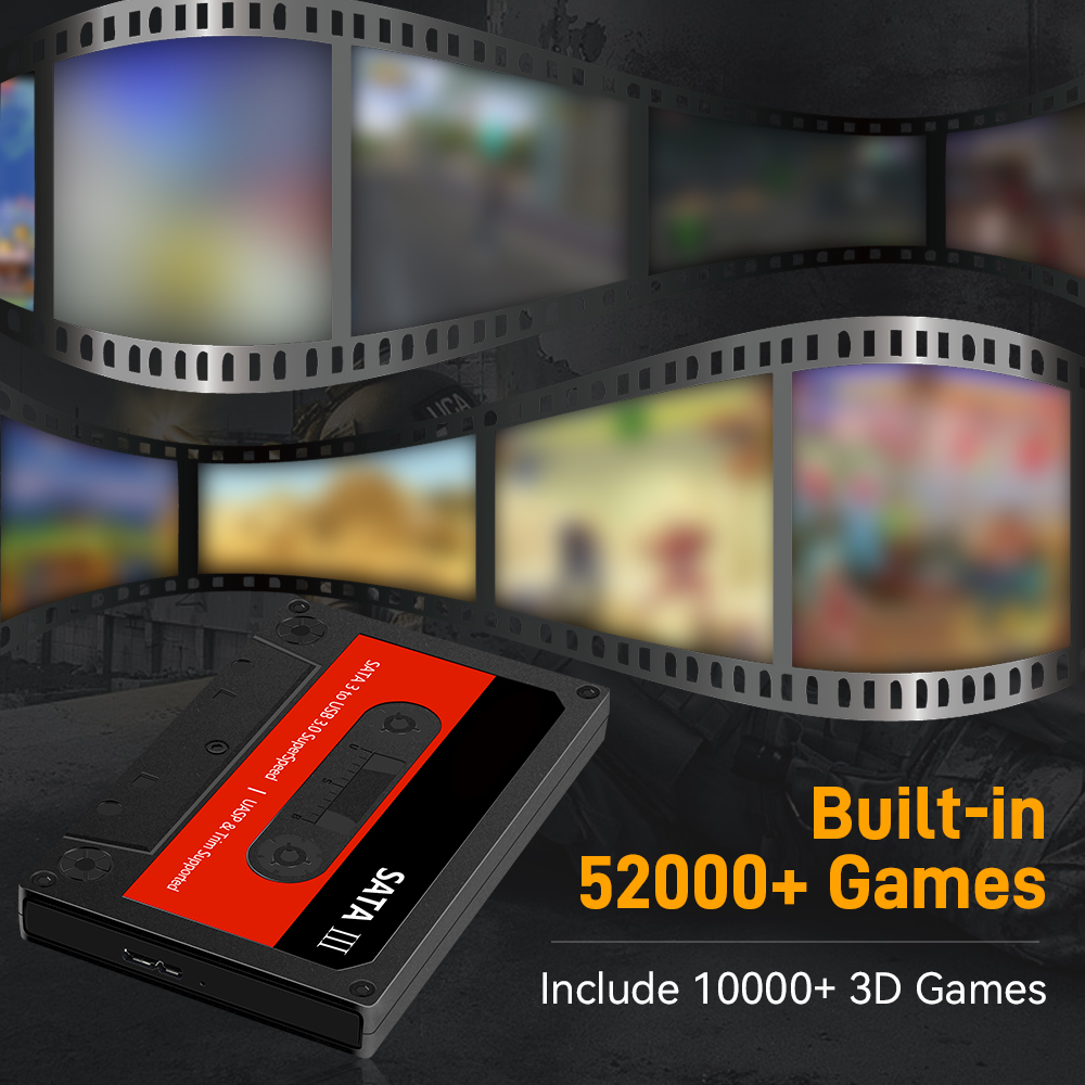 Batocera 500G/2T Emulator Game - Retro Gaming Ps2 评论和价格