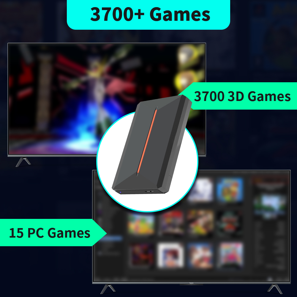 Launchbox 500GB External Game  - Retro Gaming Ps2 评论和价格
