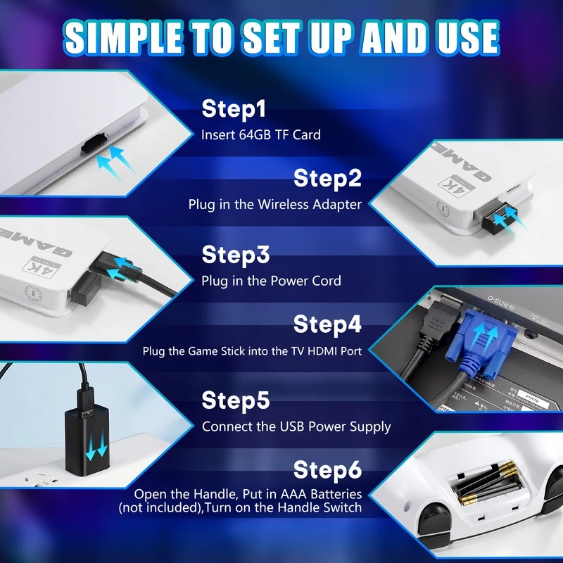 2026 Upgraded Retro Gaming Con - Retro Gaming Hdmi Stick 评论和价格