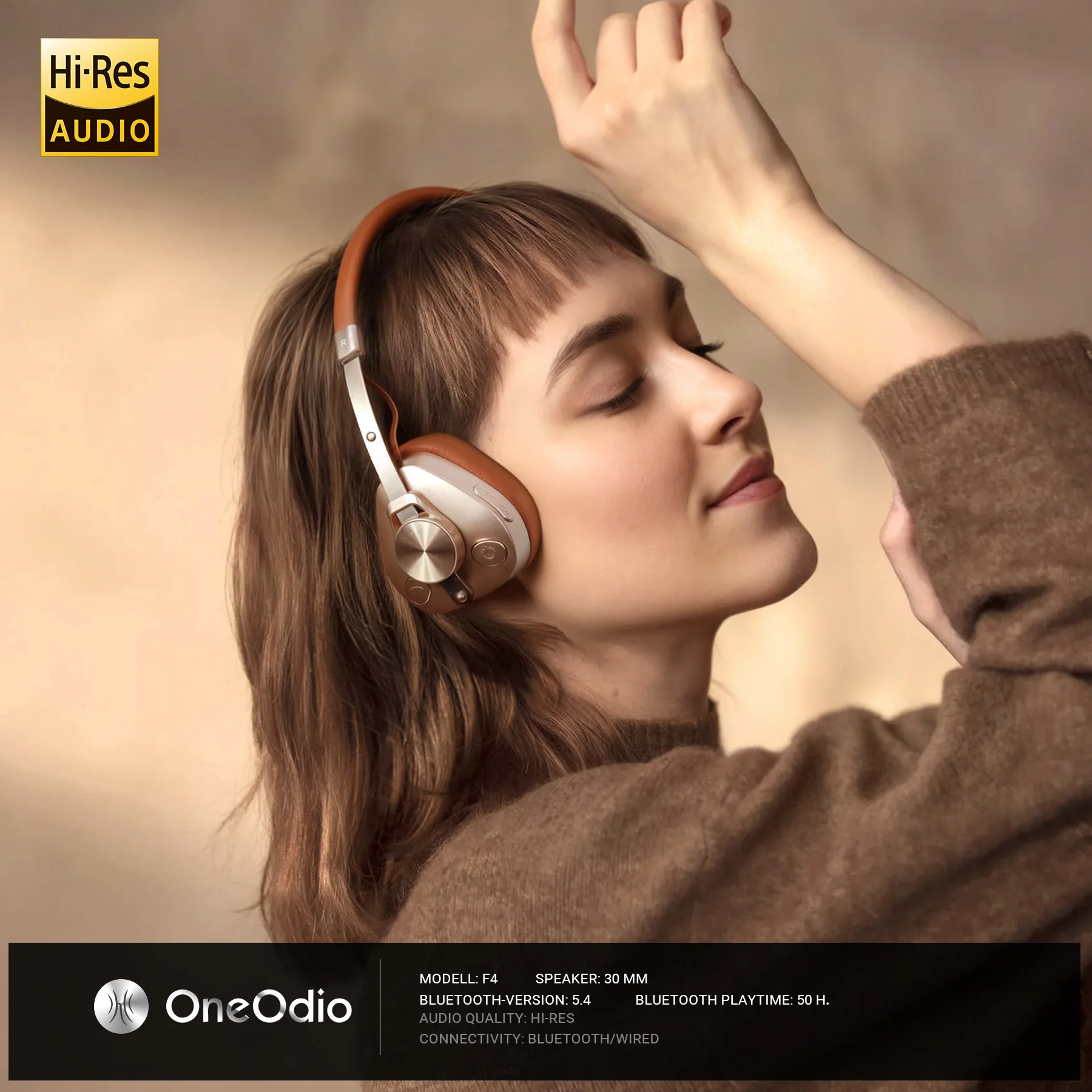 Oneodio F4 Retro Wireless Blue - Retro Gaming Phone 评论和价格
