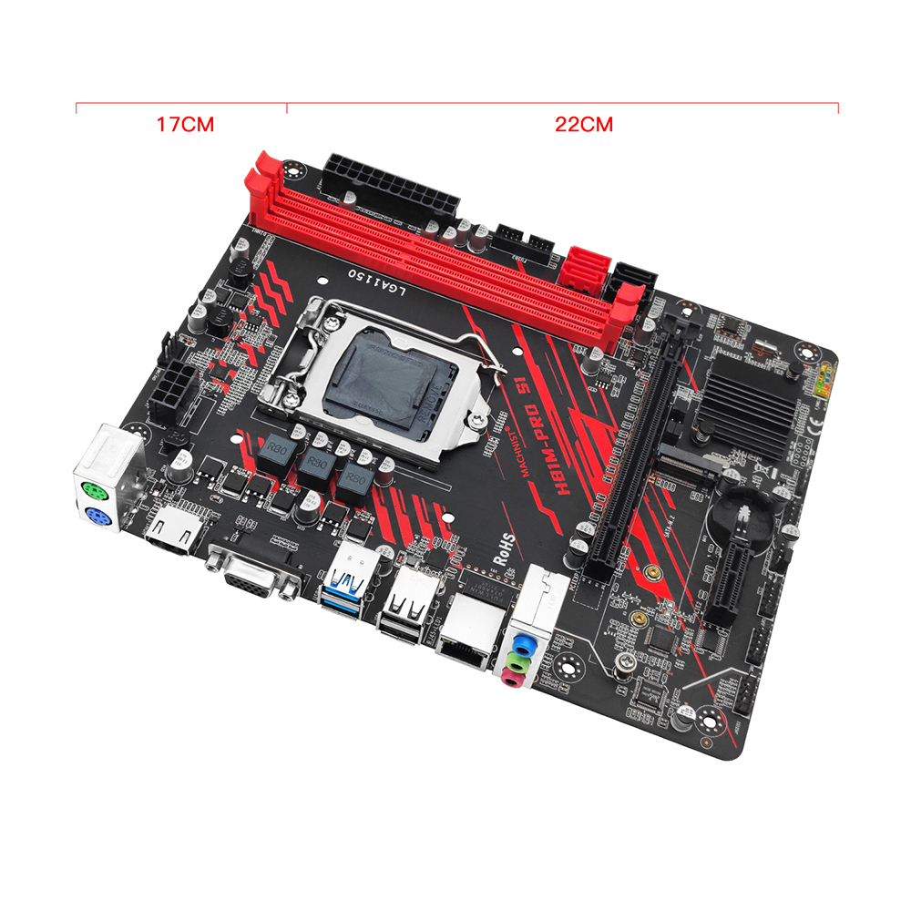 MACHINIST H81M PRO S1 LGA 1150 - Intel Cpu Core I5 评论和价格