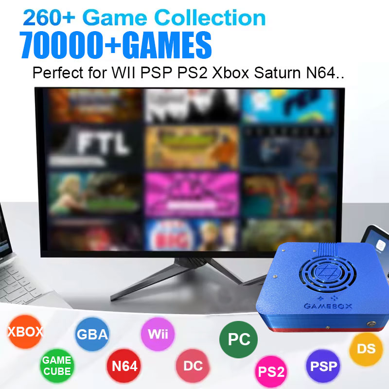 GD10 Dual System Retro Game Co - Retro Gaming Ps2 评论和价格