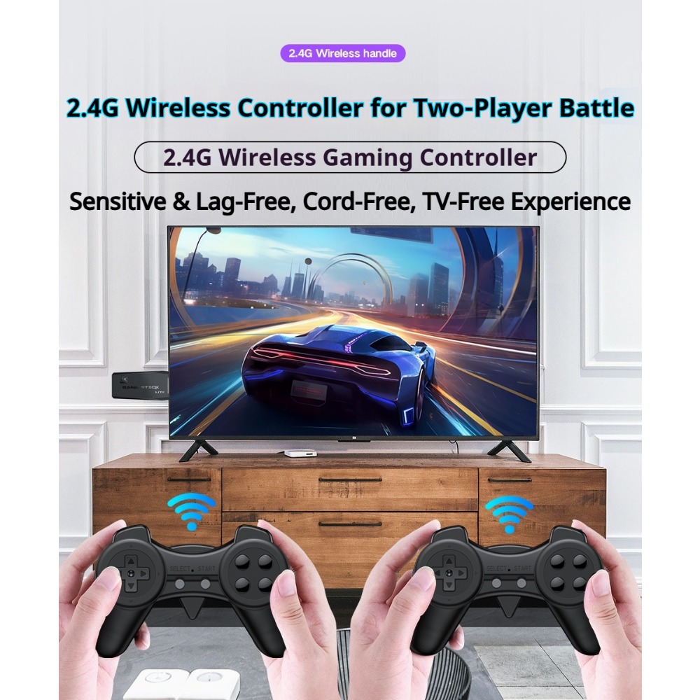 Portable 4K Retro Game Stick C - Retro Gaming Hdmi Stick 评论和价格