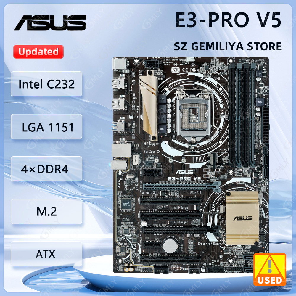 Asus E3-PRO V5 Motherboard LGA - Intel Cpu Core I5 评论和价格