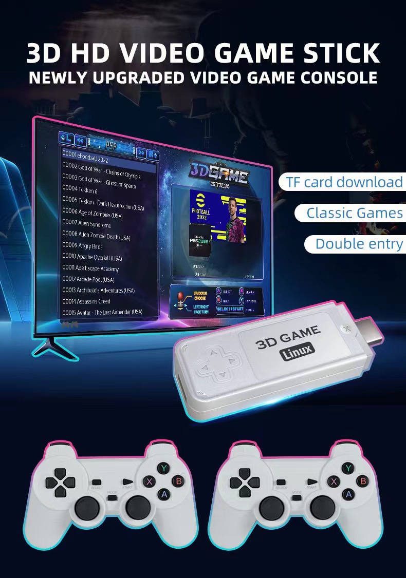 Y6 Retro Game Console 4K 60fps - Retro Gaming Hdmi Stick 评论和价格