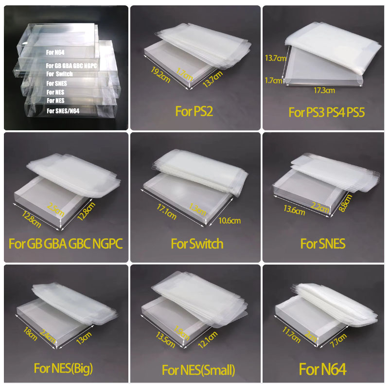 6PCS Clear Transparent Game Ca - Retro Gaming Xbox One 评论和价格
