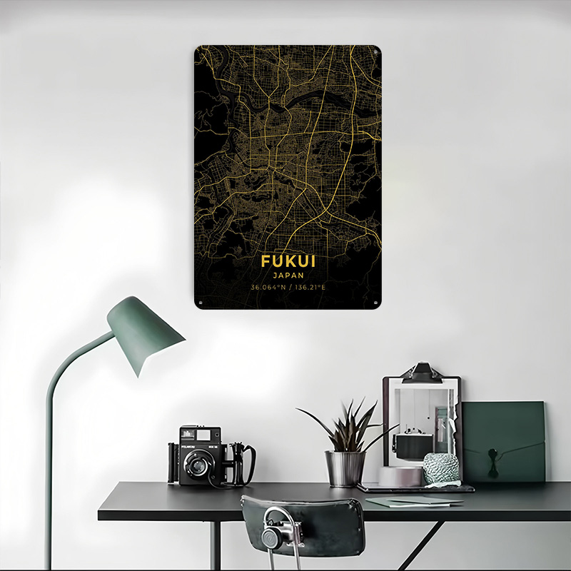 Fukui Japan Tinplate Posters C - Retro Gaming Japan 评论和价格