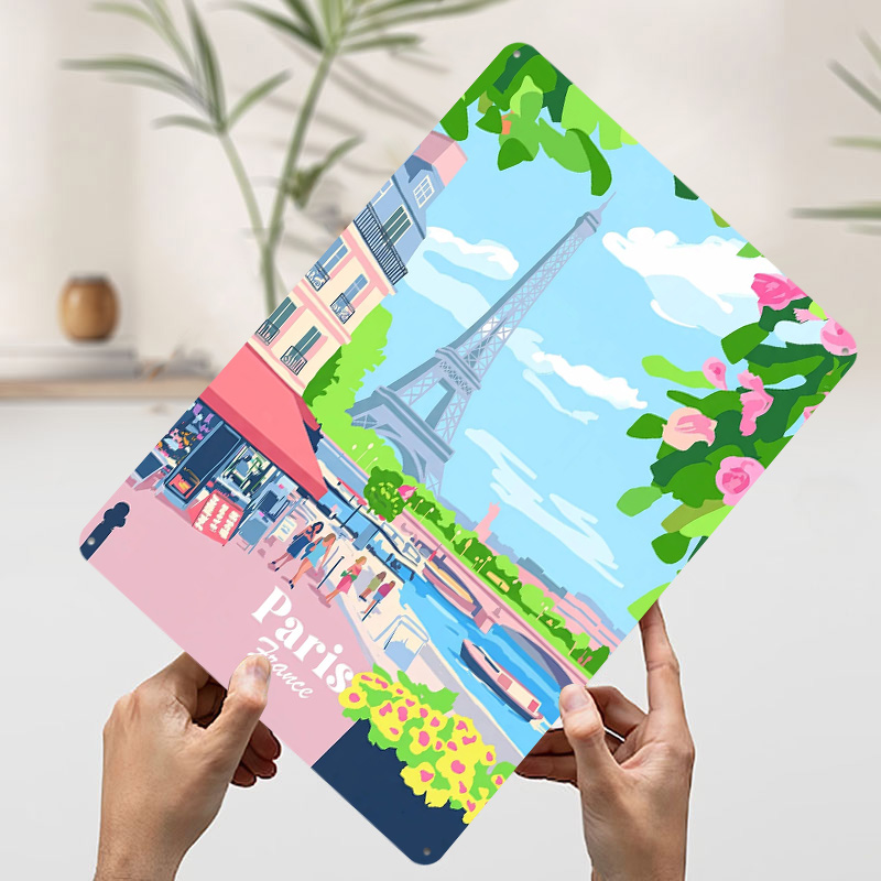 Paris France Poster Customized - Retro Gaming Paris 评论和价格