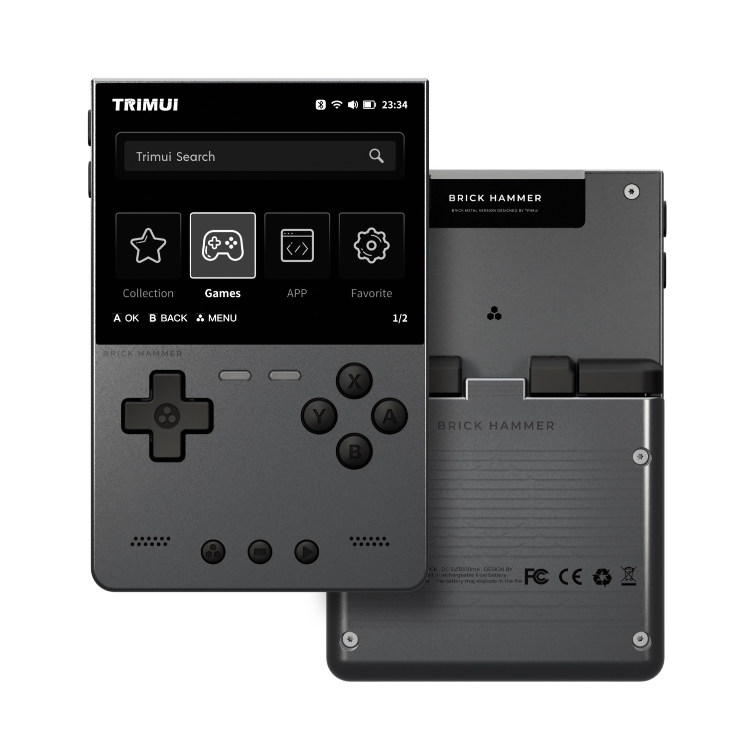 TRIMUI BRICK HAMMER Retro Hand - Retro Gaming Phone 评论和价格