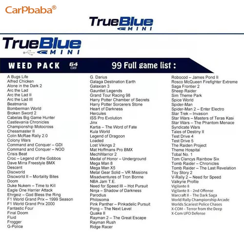W3 For True Blue Mini CRACK PA - Retro Gaming Stick 评论和价格