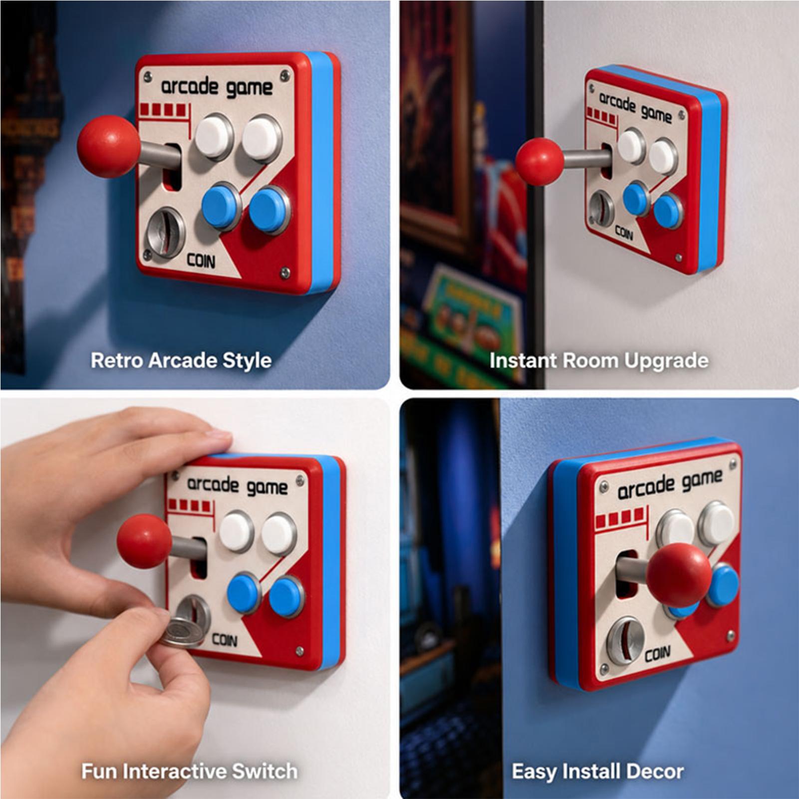 Creative Retro Arcade Game Lig - Retro Gaming Fun 评论和价格