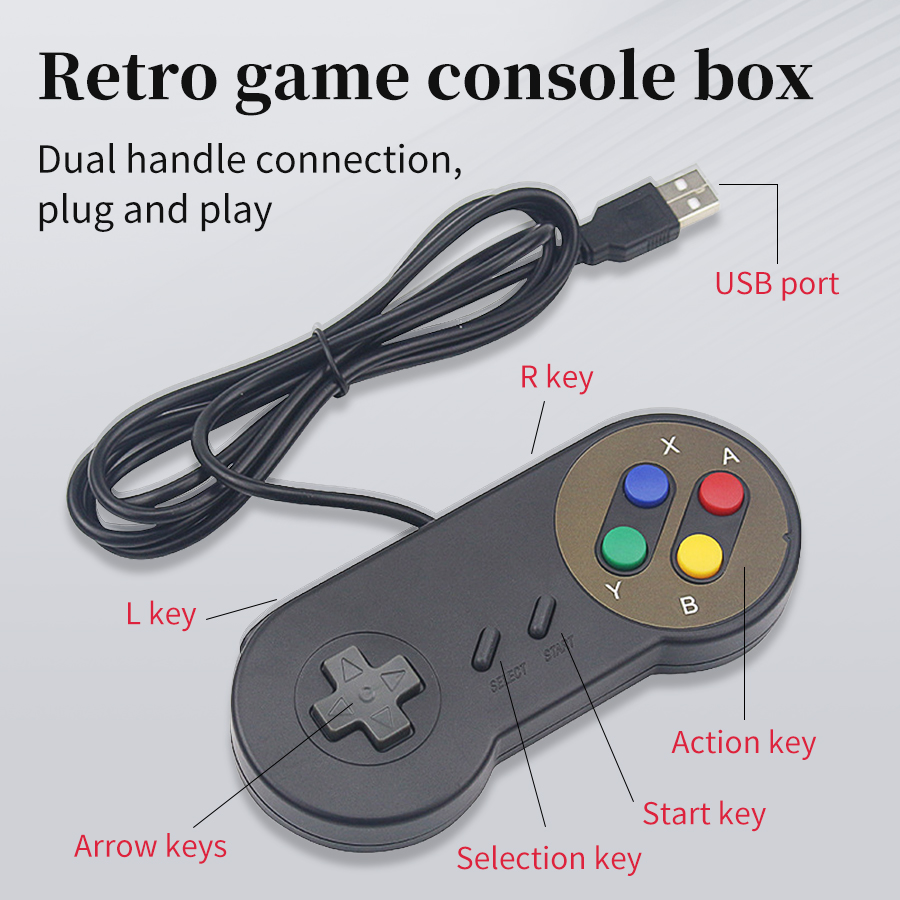 USB Gamepad Gaming Joystick Re - Retro Gaming Raspberry Pi 4 评论和价格
