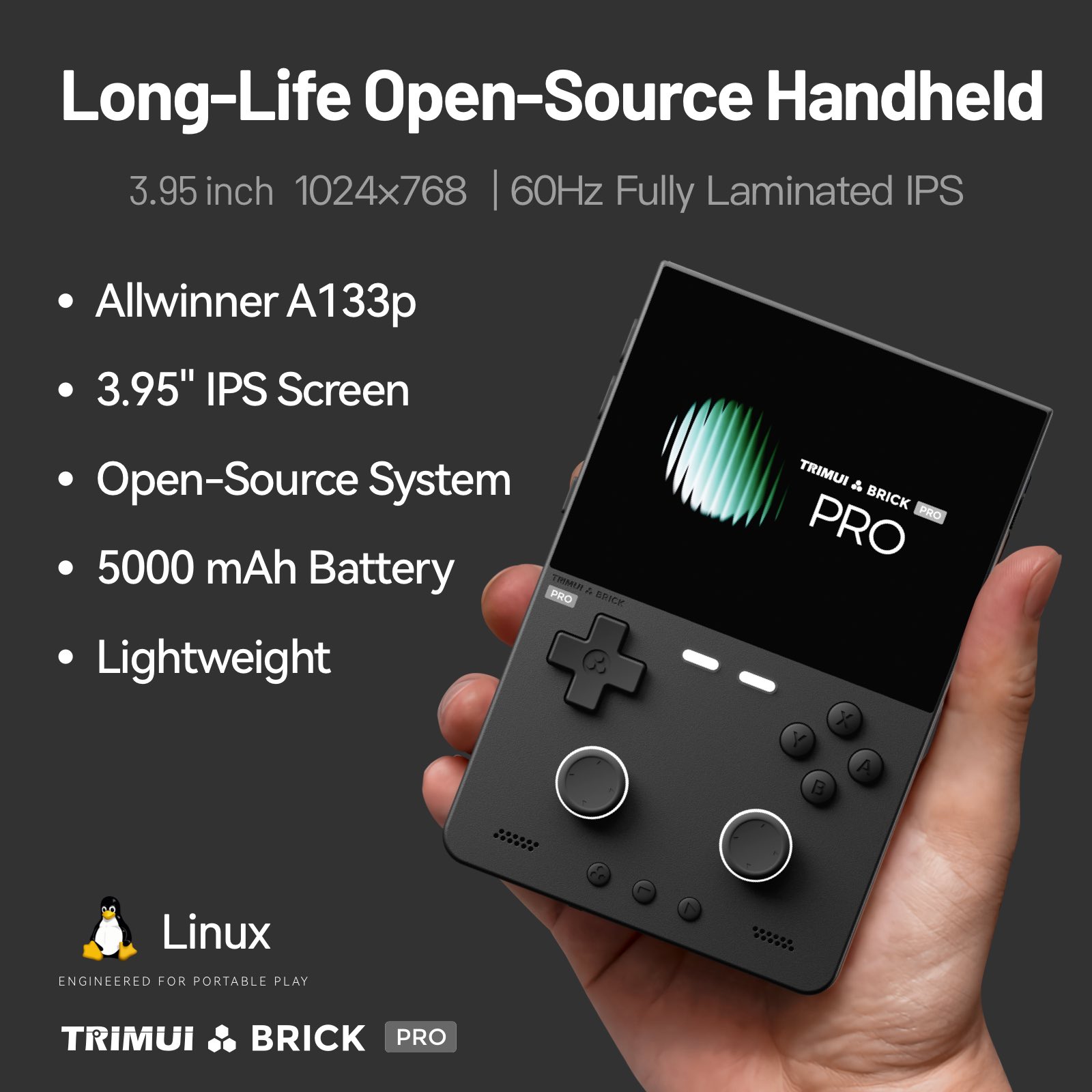 For TRIMUI Brick Pro Open-Sour - Retro Gaming Phone 评论和价格