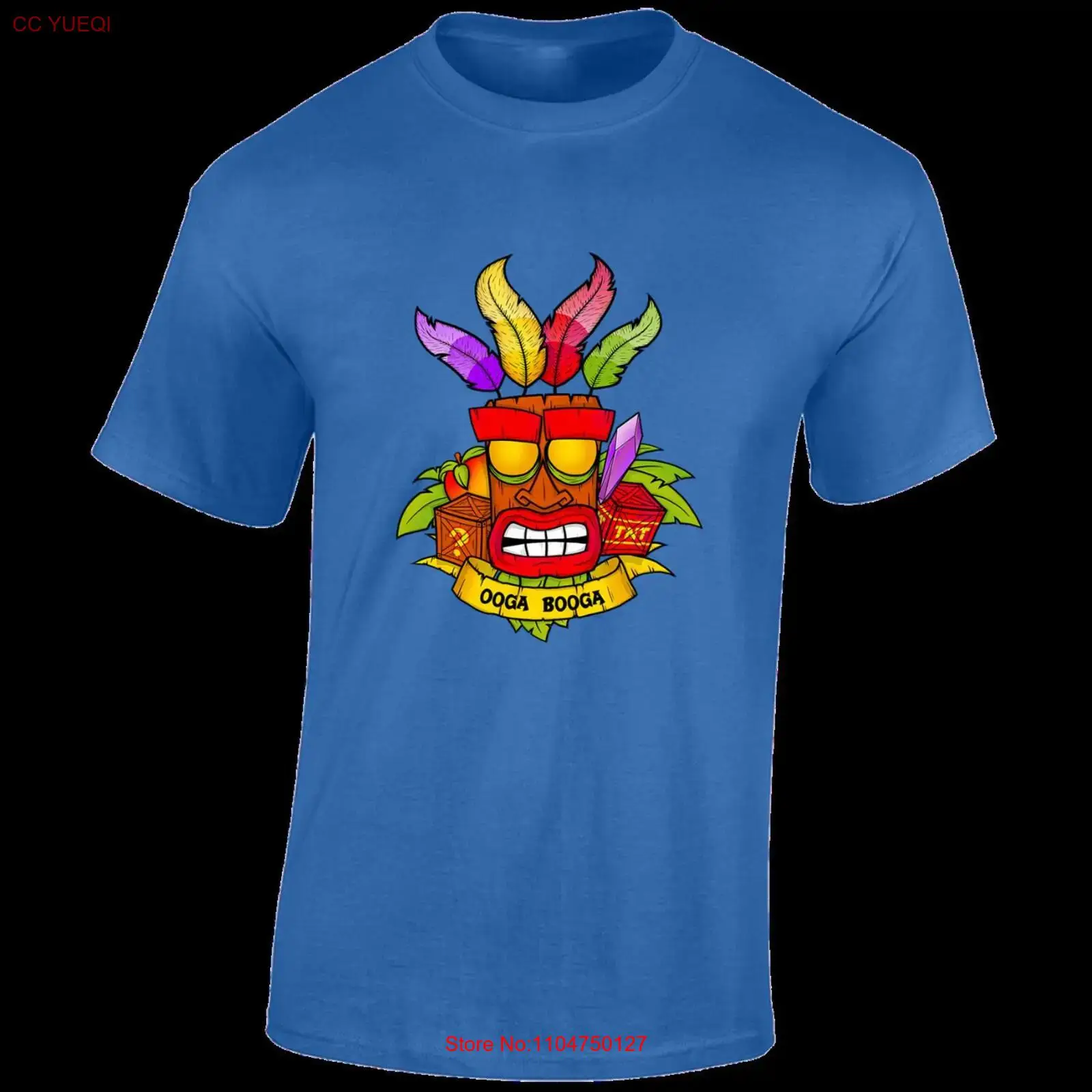 Oga booga crash mens T Shirt r - Retro Gaming Ps2 评论和价格