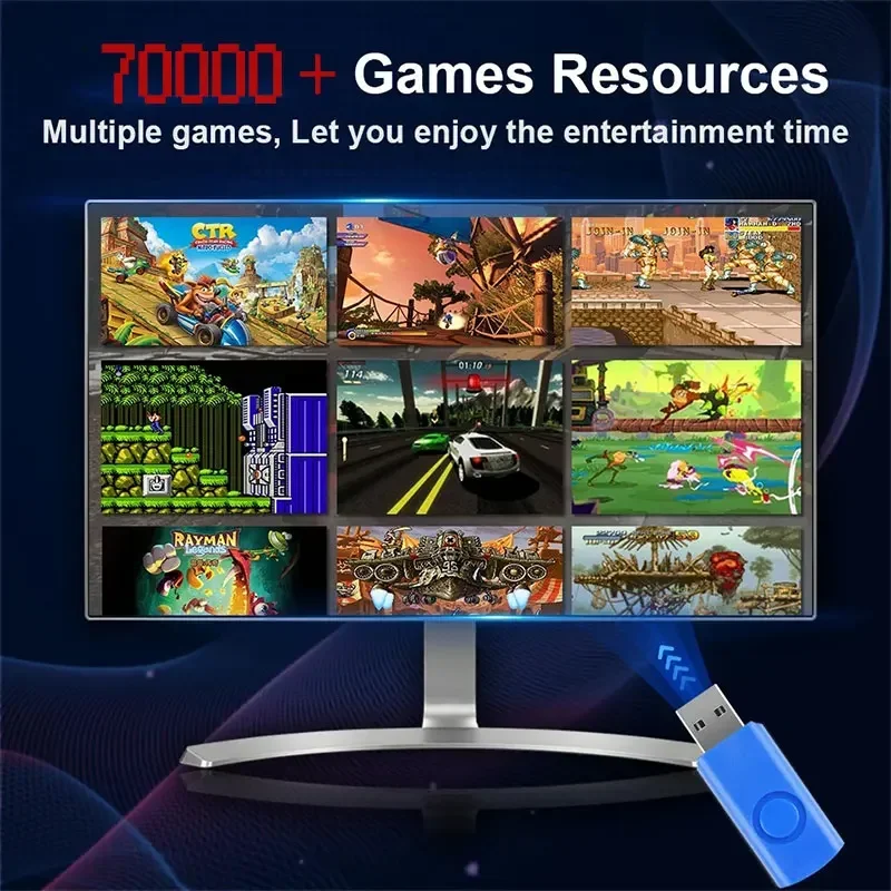Retro Gaming Console 70000+ Ga - Retro Gaming Ps2 评论和价格