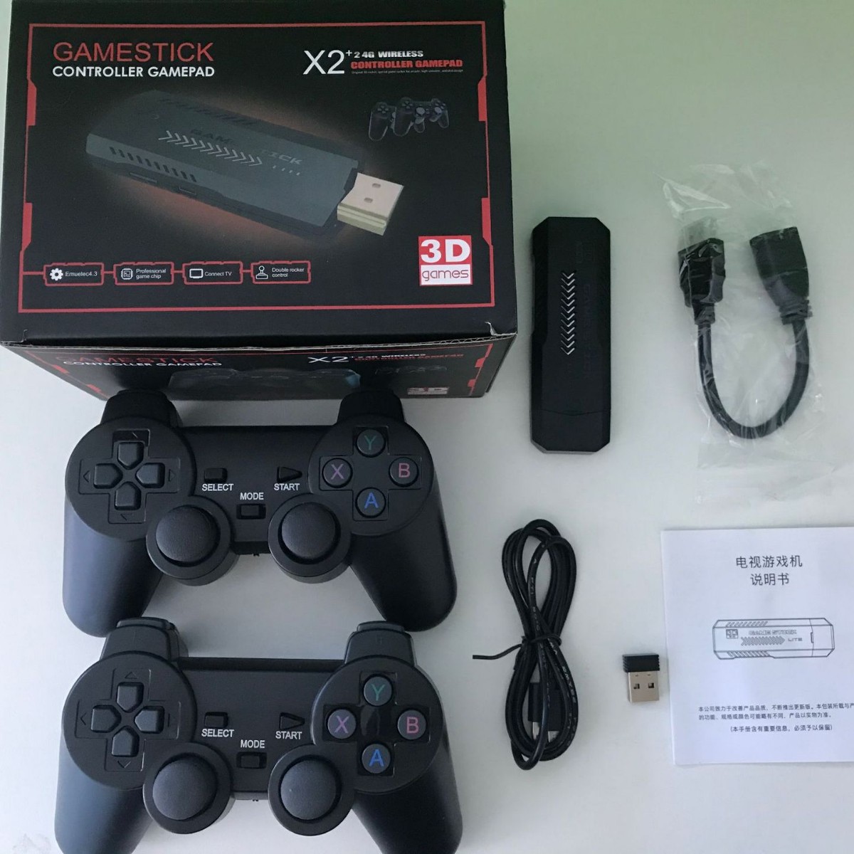 X2 Retro Video Game Console 2. - Retro Gaming Stick 评论和价格