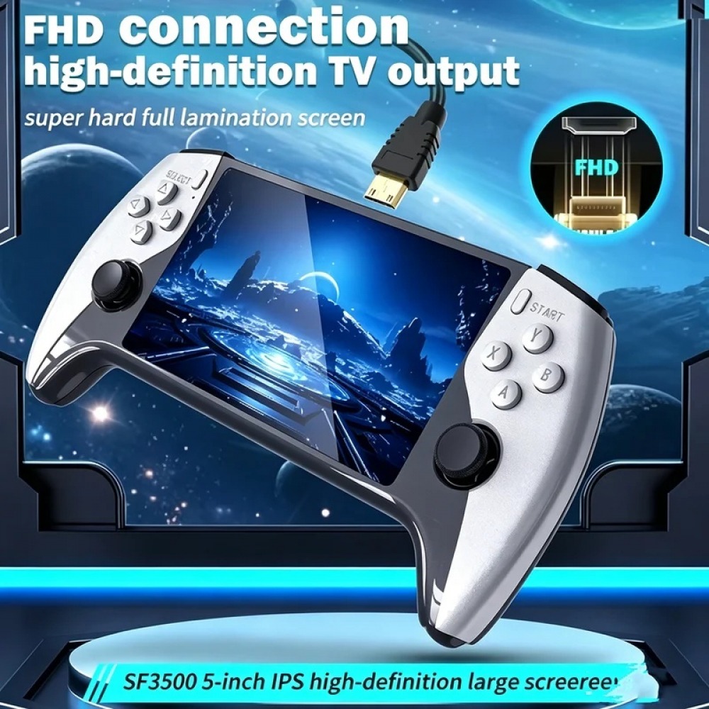 SF3500 5 inch Handheld Game Co - Retro Gaming Fun 评论和价格
